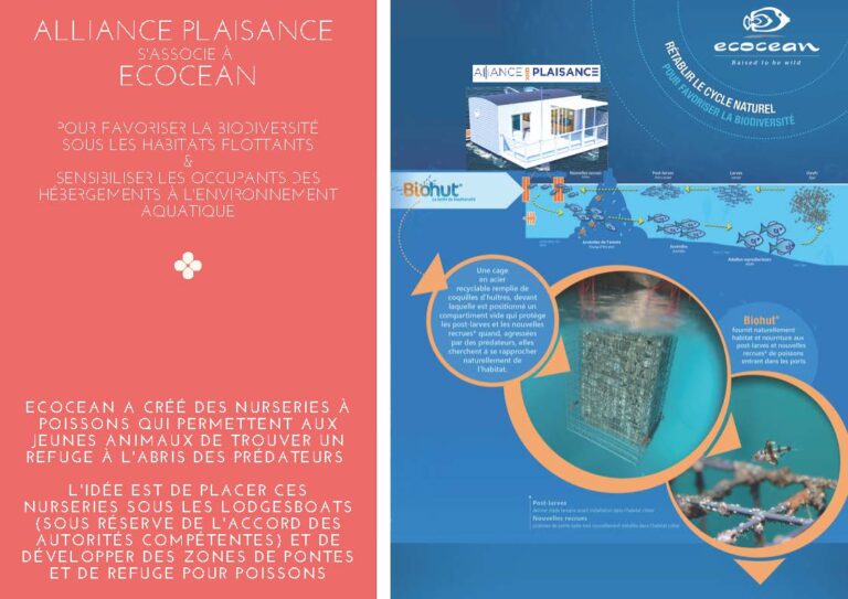 Ecocean, partenaire d'Alliance Plaisance